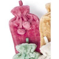 Damart Hot Water Bottle & Faux Fur Cover