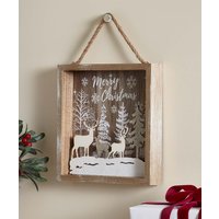 Damart LED Reindeer Forest Scene
