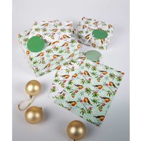 Damart Holly Robins Bumper gift wrap