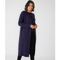 Damart First Avenue Zebra Print Edge to Edge Cardigan