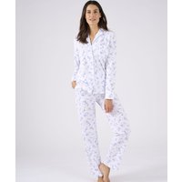 Damart Button-through Jersey Pyjamas