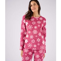 Damart Snowflake Fleece Pyjamas