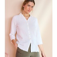 Damart Crinkle Blouse