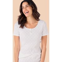 Damart Thermolactyl Short Sleeve Pointelle T-shirt