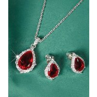 Damart Necklace & Earrings Set