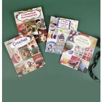 Damart Set of 4 Crochet Craft Books