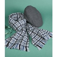 Damart Scarf & Flat Cap Set
