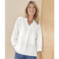 Damart Embroidered Organic Cotton Blouse