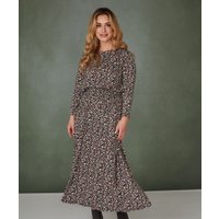 Damart First Avenue Printed Midi Dress