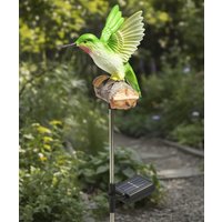 Damart Hummingbird Sound & Solar Stake Light