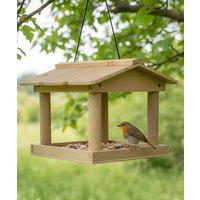 Damart Hanging Wooden Bird Table