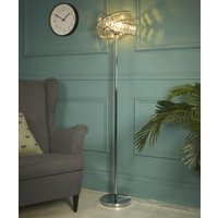 Damart 2 Band Chrome Table Lamp