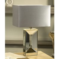Damart Chrome Mirrored Table Lamp