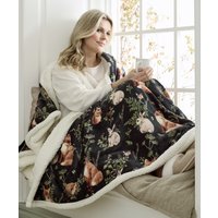 Damart Deyongs Heated Woodland Wildlife Throw