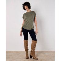 Damart Apricot Textured T-shirt