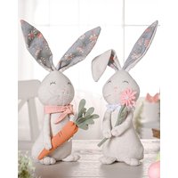 Damart Eggs-traordinary Gifting Company Boy & Girl Bunny Floral Pattern