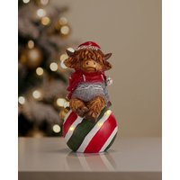 Damart Highland Cow with LED Lights