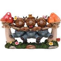 Damart Country Living Highland Cow Trio