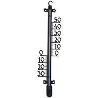 AXENTIA Außenthermometer, Kunststoff, schwarz, 25 cm AXENTIA Außenthermometer, Kunststoff, schwarz, 25 cm