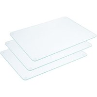 Set: 3 Stück Contacto Glas-Schneidebrett 40 x 30 cm Set: 3 Stück Contacto Glas-Schneidebrett 40 x 30 cm