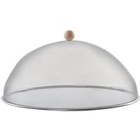 Esschert Design Edelstahl Fliegenhaube Ø 43 cm Tellerglocke mit Trageknauf, Teller Abdeckung für Lebensmittel beim Grillen Esschert Design Edelstahl Fliegenhaube Ø 43 cm Tellerglocke mit Trageknauf, Teller Abdeckung für Lebensmittel beim Grillen