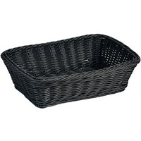 Kesper Brot-/ Obstkorb aus Vollkunststoff Geflecht, 30 x 20 x 8,5 cm, in schwarz Kesper Brot-/ Obstkorb aus Vollkunststoff Geflecht, 30 x 20 x 8,5 cm, in schwarz