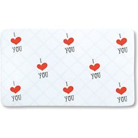 6 Stück Kesper Frühstücksbrettchen I love you 23 x 14 cm Melamin rutschhemmende Füßchen, Brotzeit- und Schneidebrett, Küchenbrett 6 Stück Kesper Frühstücksbrettchen I love you 23 x 14 cm Melamin rutschhemmende Füßchen, Brotzeit- und Schneidebrett, Küchenbrett