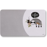 2 Stück Kesper Frühstücksbrettchen Faultier Kaffee 23 x 14 cm Melamin rutschhemmende Füßchen, Brotzeit- und Schneidebrett, Küchenbrett 2 Stück Kesper Frühstücksbrettchen Faultier Kaffee 23 x 14 cm Melamin rutschhemmende Füßchen, Brotzeit- und Schneidebrett, Küchenbrett