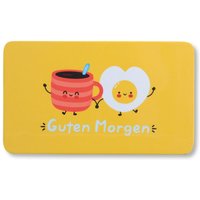 6 Stück Kesper Frühstücksbrettchen Guten Morgen 23 x 14 cm Melamin rutschhemmende Füßchen, Brotzeit- und Schneidebrett, Küchenbrett 6 Stück Kesper Frühstücksbrettchen Guten Morgen 23 x 14 cm Melamin rutschhemmende Füßchen, Brotzeit- und Schneidebrett, Küchenbrett
