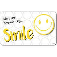 Kesper Frühstücksbrettchen Smiley 23 x 14 cm Melamin rutschhemmende Füßchen, Brotzeit- und Schneidebrett, Küchenbrett Kesper Frühstücksbrettchen Smiley 23 x 14 cm Melamin rutschhemmende Füßchen, Brotzeit- und Schneidebrett, Küchenbrett