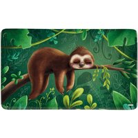 4 Stück Kesper Frühstückbrettchen Faultier 23 x 14 cm Melamin rutschhemmende Füßchen, Brotzeit- und Schneidebrett, Küchenbrett 4 Stück Kesper Frühstückbrettchen Faultier 23 x 14 cm Melamin rutschhemmende Füßchen, Brotzeit- und Schneidebrett, Küchenbrett