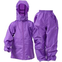 Regenanzug-Set für Kinder Lila Größe 80 - 92 | DRY KIDS Regenanzug-Set für Kinder Lila Größe 80 - 92 | DRY KIDS