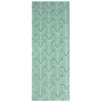 Rivanto® Balkonteppich Art deco 68,5 x 125,5 cm aus Kunststoff, Schuhmatte/Tischuntersetzer für Terrasse & Balkon, Terrassenteppich Rivanto® Balkonteppich Art deco 68,5 x 125,5 cm aus Kunststoff, Schuhmatte/Tischuntersetzer für Terrasse & Balkon, Terrassenteppich