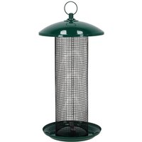 Rivanto® Nusssilo XXL Ø23 x 44 cm aus Weichstahl, Grün Futterstation für Wildvögel Rivanto® Nusssilo XXL Ø23 x 44 cm aus Weichstahl, Grün Futterstation für Wildvögel