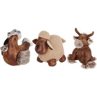 Rivanto® Türstopper Bauernhoftier sortiert, 1 Stück, Sand, Polyester, PP, L 23,8 x T 25,5 x H 29,2 Rivanto® Türstopper Bauernhoftier sortiert, 1 Stück, Sand, Polyester, PP, L 23,8 x T 25,5 x H 29,2