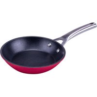 Steuber 2er Set Mega-Pan Bratpfannen Ø 24 cm für Induktion & Backofen, antihaftbeschichtet, rot Steuber 2er Set Mega-Pan Bratpfannen Ø 24 cm für Induktion & Backofen, antihaftbeschichtet, rot