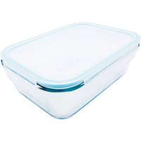 Steuber Cloc Frischhaltedose aus Glas, 1860 ml, rechteckig, Glas bis 400°C Steuber Cloc Frischhaltedose aus Glas, 1860 ml, rechteckig, Glas bis 400°C