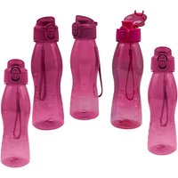 5 Stück Steuber Klick Top Design Trinkflasche 700 ml pink 5 Stück Steuber Klick Top Design Trinkflasche 700 ml pink