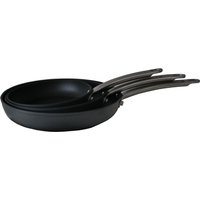 Steuber Premium Bratpfanne RECYCLED 3-tlg. Set umweltschonend aus 98% recyceltem Aluminium, Antihaft-beschichtet, alle Herdarten, Backofen-geeignet Steuber Premium Bratpfanne RECYCLED 3-tlg. Set umweltschonend aus 98% recyceltem Aluminium, Antihaft-beschichtet, alle Herdarten, Backofen-geeignet