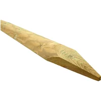 1.65m x 100mm Half Round Post Pointed