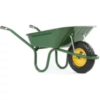 David Musson Fencing Enjoy 25% Discount on Original Green 90L Wheelbarrow PunctureProof