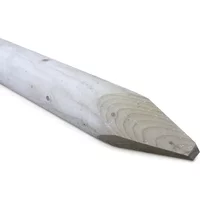 50mm Machined Round Post Pointed
