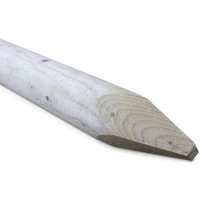 50mm Machined Round Post Pointed