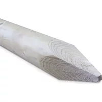 60mm Machined Round Post Pointed