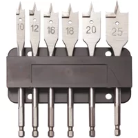 Dart 6 Piece Flat Bit Set