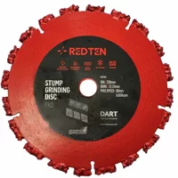 Dart Red Ten Pro CD-D Carbide Demolition Blade 115mm (D) x 22.23mm (B)
