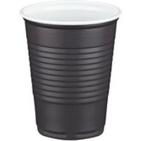 Verpackungsteam Kaffeebecher Heißgetränkebecher braungrauweiß 180 ml O 70mm PP 15 Stk
