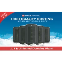 Shock Hosting - Top Hosting Plans for Unlimited Domains | 3 Years Plan