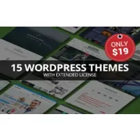 15 Top WordPress Themes Bundle | Extended License
