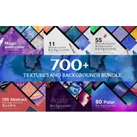 700+ High Quality Textures And Backgrounds Bundle | Extended License